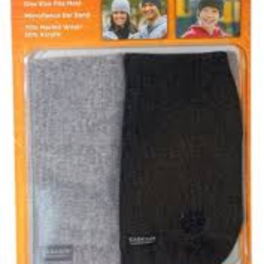 Cascade Mountain Tech Merino Wool Beanie 2 Pack